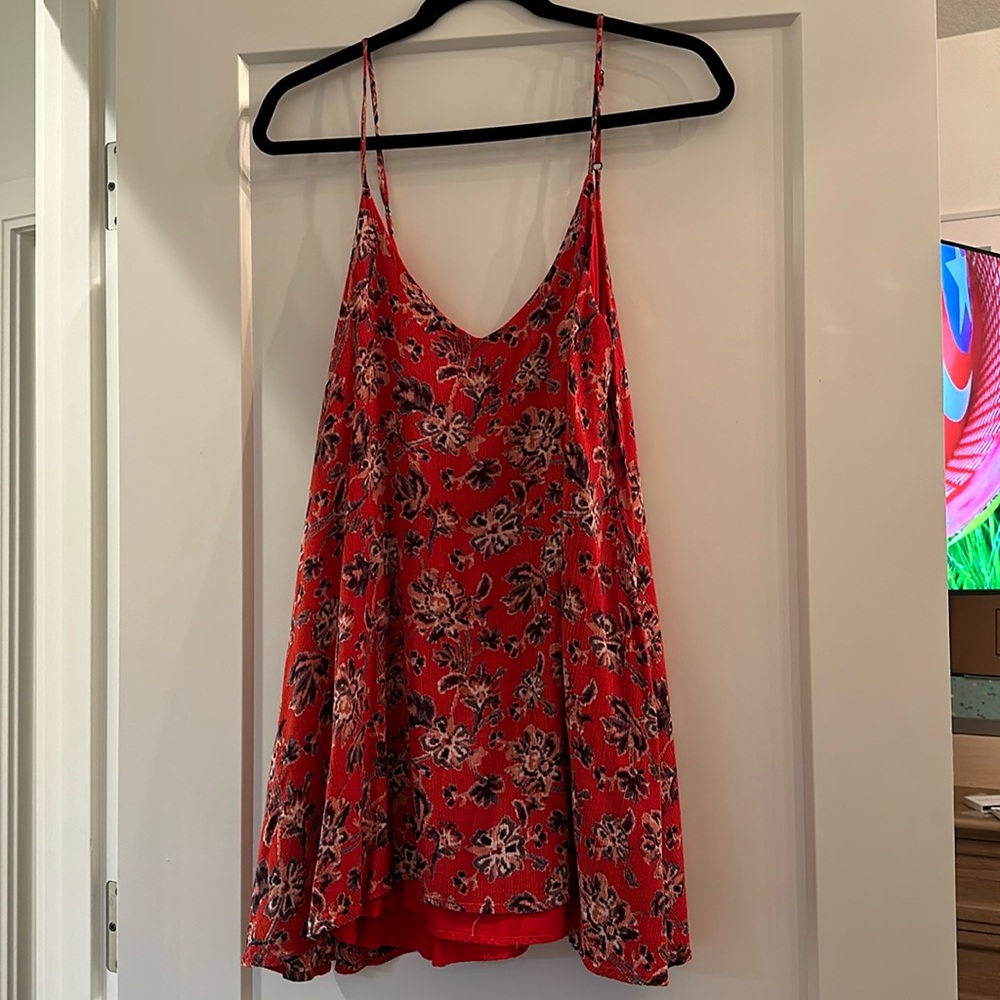 Floral slip dress